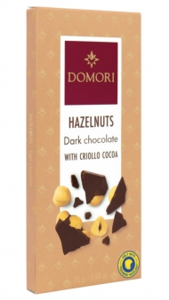 DOMORI TAV.GR.75 FONDENTE NOCCIOLE